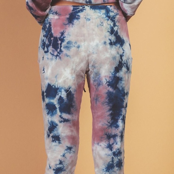 [Daydreamer]Rouge Storm Tie Dye Jogger Sweatpant - Picture 5 of 7